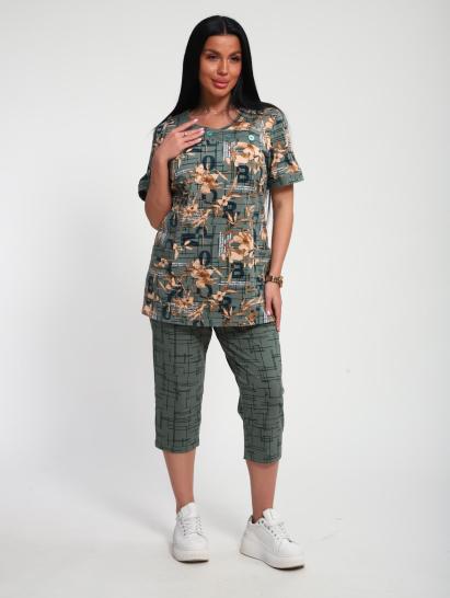 Костюм с бриджами (01070, оливковый) - фото 13