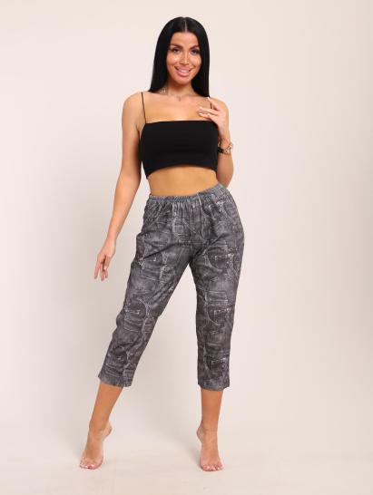 Бриджи трикотажные (01037, серый) - фото 2