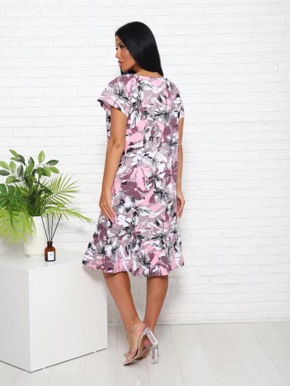 Платье трикотажное (00998, розовый) - фото 7