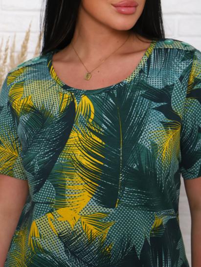 Платье трикотажное с карманами, хаки (926-2) - фото 2