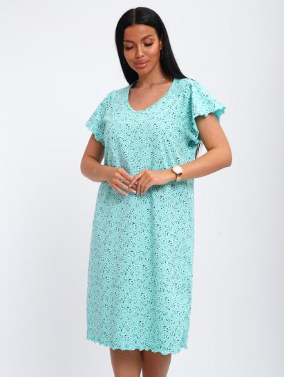 Сорочка женская (01064 бирюзовый) - фото 3