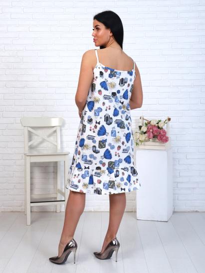 Сорочка на бретелях, гламур (884-2) - фото 4