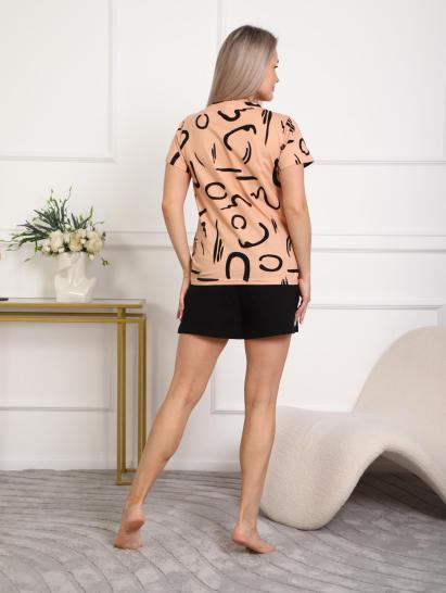 Костюм с шортами (01077, персиковый) - фото 14