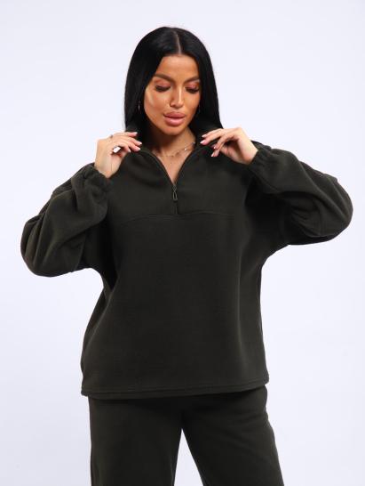 Костюм с брюками, флисовый (01061, хаки) - фото 4