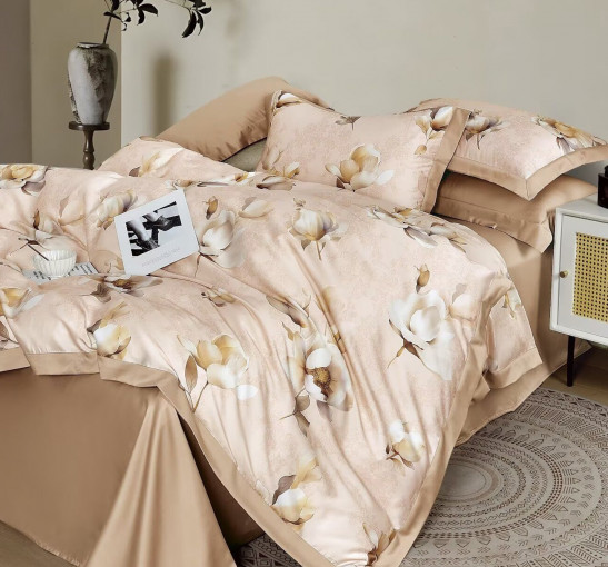 Простыня Магнолия (основа) сатин - фото 2