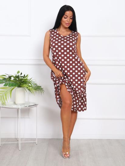 Сарафан с карманами (00977, коричневый) - фото 15