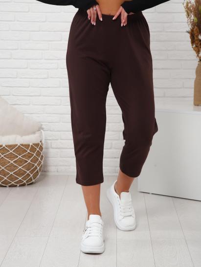 Бриджи трикотажные (01037, коричневый) - фото 5