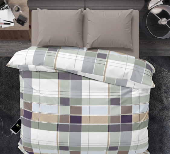 Комплект постельного белья Джентльмен бязь - фото 1