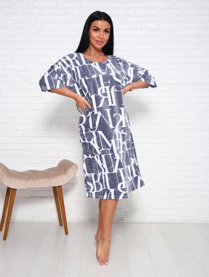 Туника велюровая (01019, серый) - фото 11