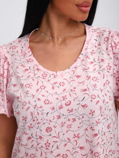 Сорочка женская (01064 розовый) - фото 2