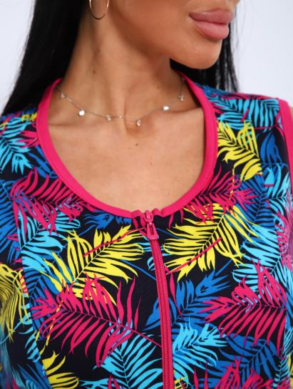 Халат на молнии с карманами (00993, разноцветный) - фото 2