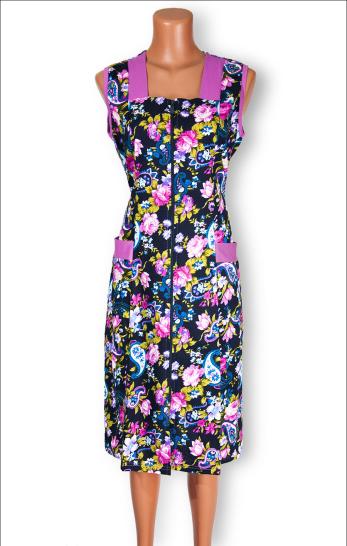 Сарафан на молнии с карманами (144-1) - фото 1