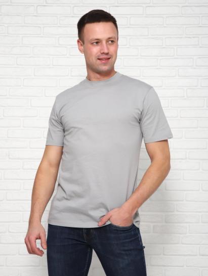 Футболка мужская (01036, светло-серый) - фото 11