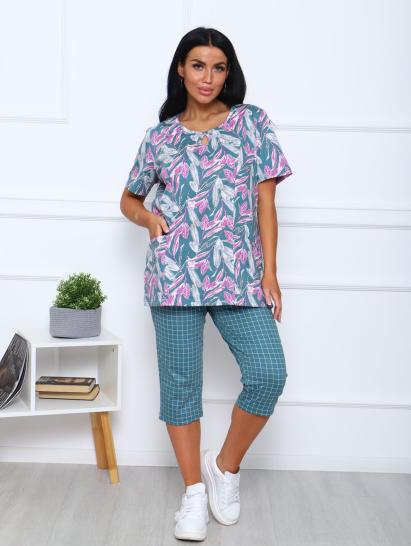 Костюм с бриджами (00990, зеленый) - фото 13