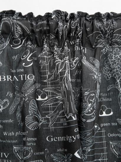 Шторы длинные Стрекоза черная - фото 4