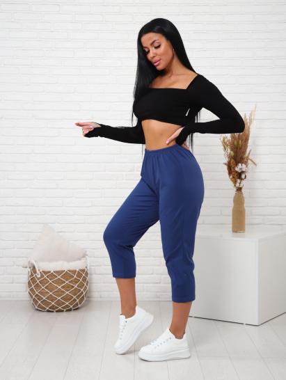 Бриджи трикотажные (01037, индиго) - фото 8