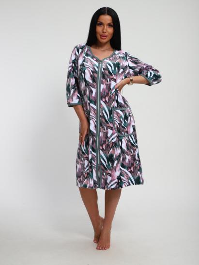 Халат велюровый на молнии (00941, изумрудный) - фото 17