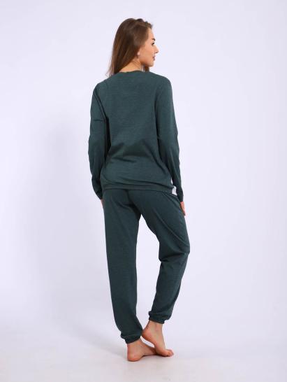 №060 Костюм с брюками Костюм женский Зеленый - фото 2