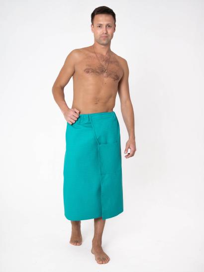 Килт для бани мужской бирюза - фото 1