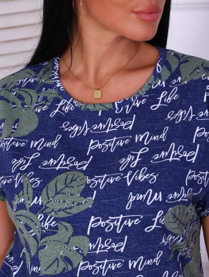 Костюм с шортами, синий (864-1) - фото 2