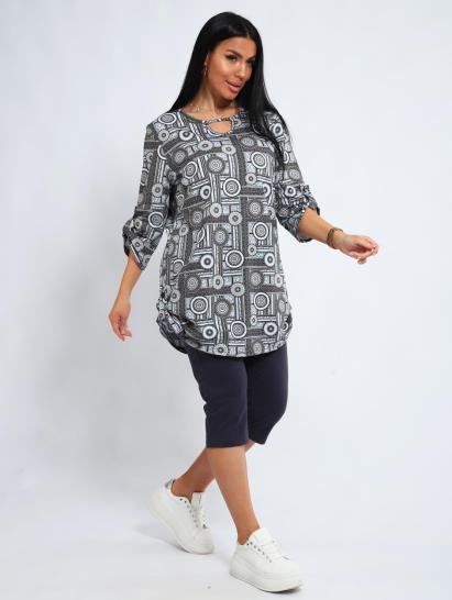 Костюм с бриджами (01052, серый) - фото 7