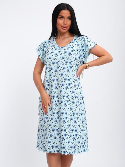 Сорочка женская (01064 голубой) - фото 5