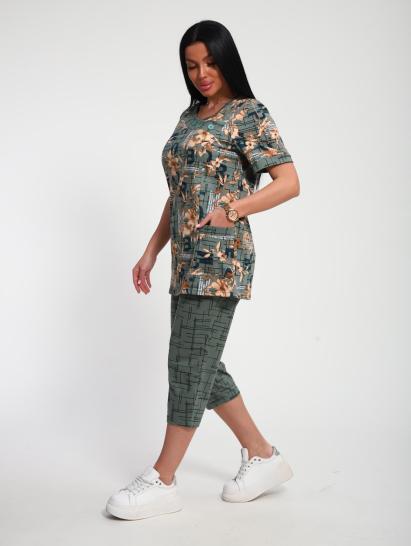 Костюм с бриджами (01070, оливковый) - фото 11