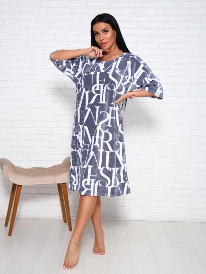 Туника велюровая (01019, серый) - фото 15