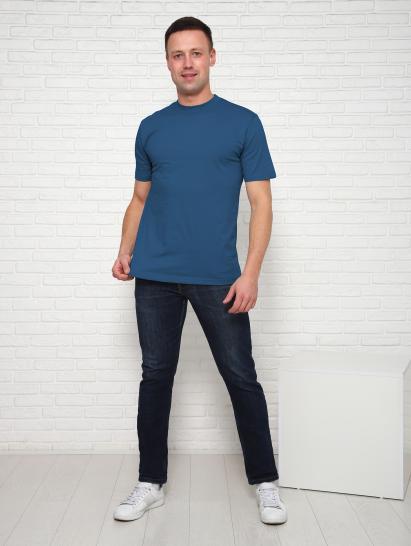 Футболка мужская (01036, синий) - фото 1