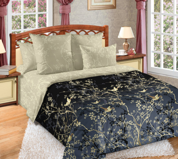 Комплект постельного белья Легкое дыхание Сатин - фото 1