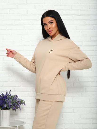 Костюм с брюками, футер с начесом 3-х нитка (01021, бежевый) - фото 17