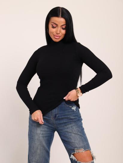 Водолазка женская, кашкорсе (01042, черный) - фото 7
