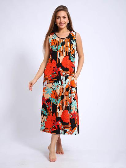 №158 Сарафан женский Сарафан женский Оранжевый - фото 1