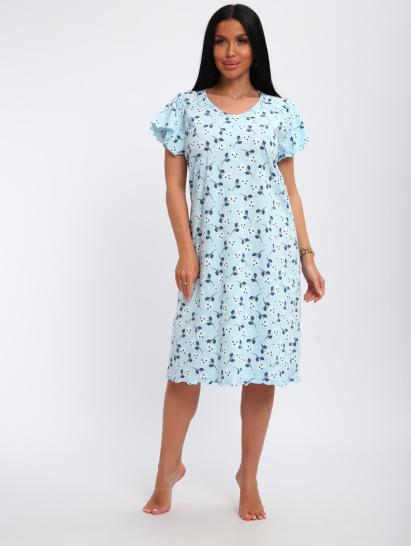 Сорочка женская (01064 синий) - фото 1