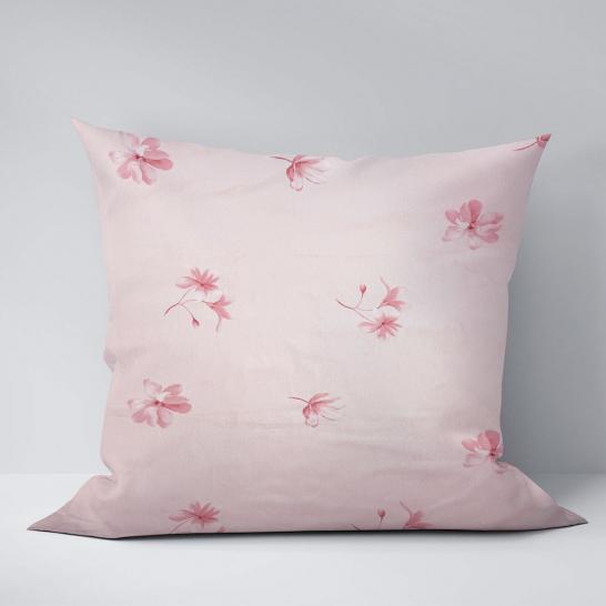 Наволочка Розовая магнолия (компаньон) поплин - фото 1