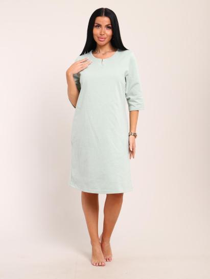 Сорочка теплая, футер с начесом (01035, мятный) - фото 3