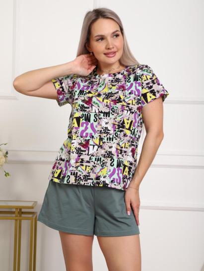 Костюм с шортами (01077, мятный) - фото 10