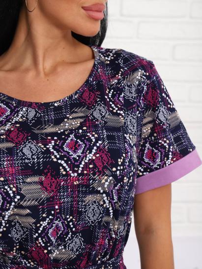 Платье с карманами (01008, фиолетовый) - фото 2