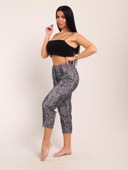 Бриджи трикотажные (01037, серый) - фото 3