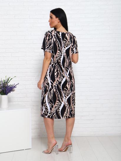 Платье трикотажное с карманами  (00988, бежевый) - фото 7