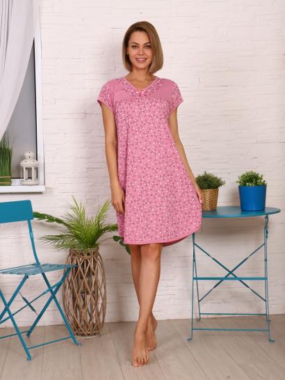 Сорочка трикотажная двойного крашения, сухая роза (723-2) - фото 1