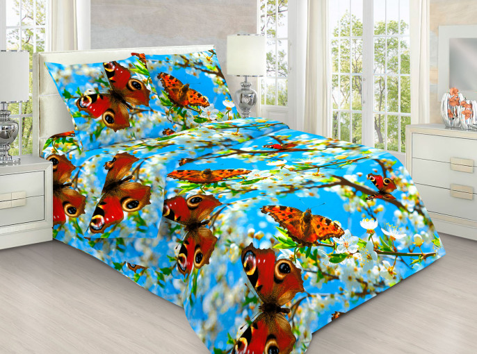 Комплект постельного белья Махагон 3D бязь - фото 1