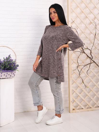 Туника, джерси мулине (00948, брусника) - фото 7
