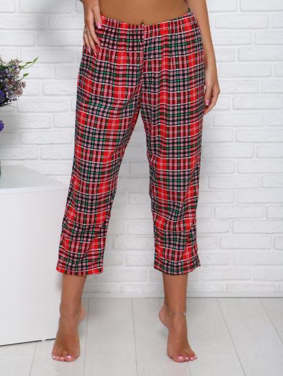 Бриджи трикотажные (00901, красный) - фото 5