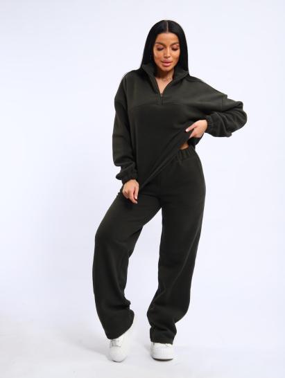 Костюм с брюками, флисовый (01061, хаки) - фото 13