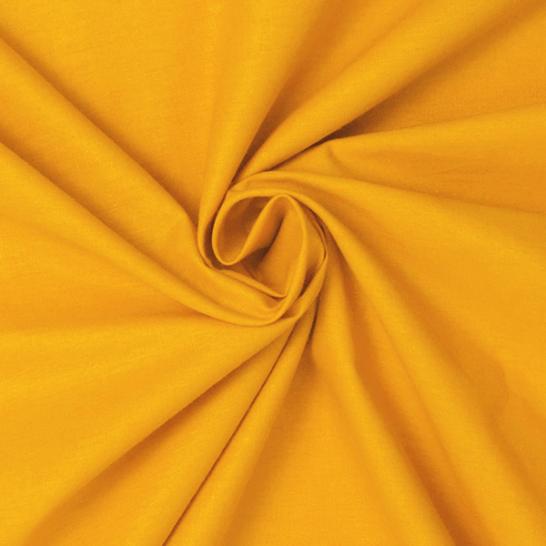 Ткань Горчица Поплин 220 см - фото 1