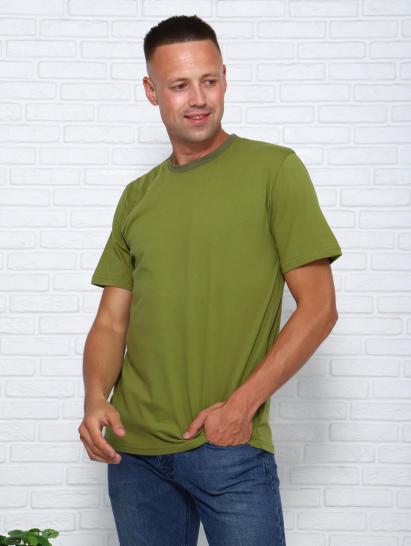 Футболка мужская (01005, хаки) - фото 3