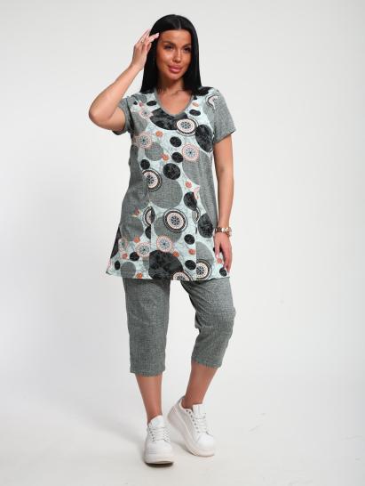 Костюм с бриджами (01072, зеленый) - фото 16