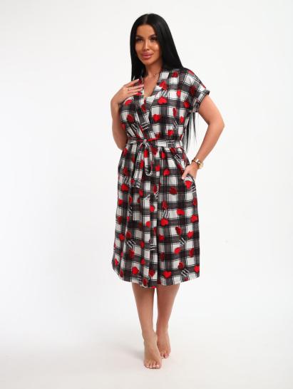 Пеньюар с сорочкой (01068, черный) - фото 20