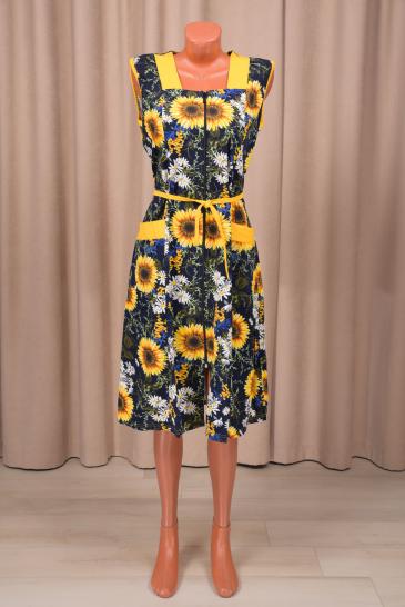 Сарафан на молнии с карманами (144-29) - фото 1